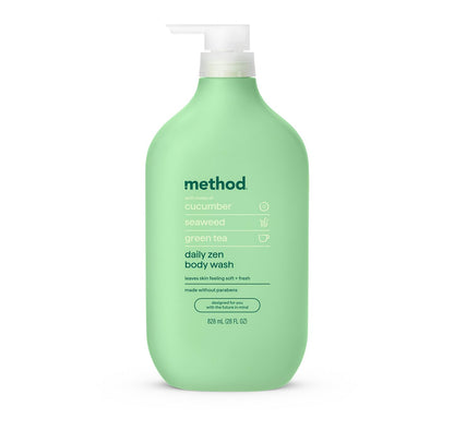 HOTMethod Body Wash, Pure Peace, Paraben and Phthalate Free, 28 oz (Pack of 1)