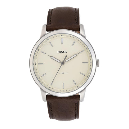 HOTFossil Men's Minimalist Quartz Stainless Steel Three-Hand Watch for Men