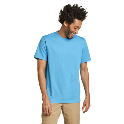 HOTEddie Bauer Men's Legend Wash Classic Short Sleeve Cotton Tee Crewneck T-Shirt