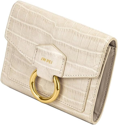 HOTJW PEI Stella Wallet - Ivory Croc
