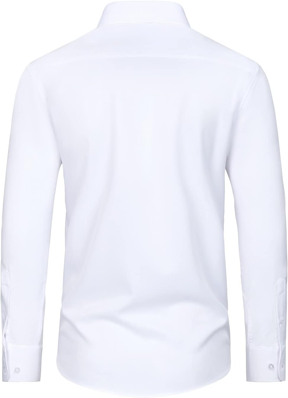 HOTAlimens & Gentle Slim Fit Dress Shirts for Men Long Sleeve Stretch Stain Proof Wrinkle Free Button Down Shirts Formal Shirts