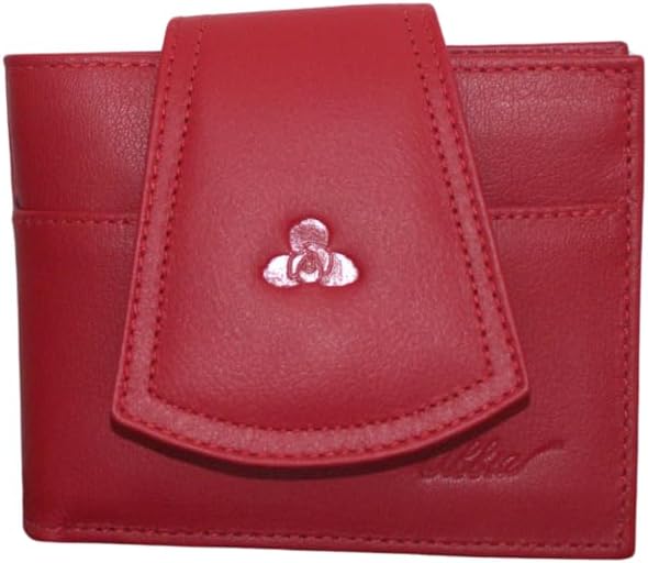 HOTAbbia Genuine Luxury Leather Wallet For Women, Stylish And Elegant Design, Perfect For On-The-Go. (Blue & Sky)