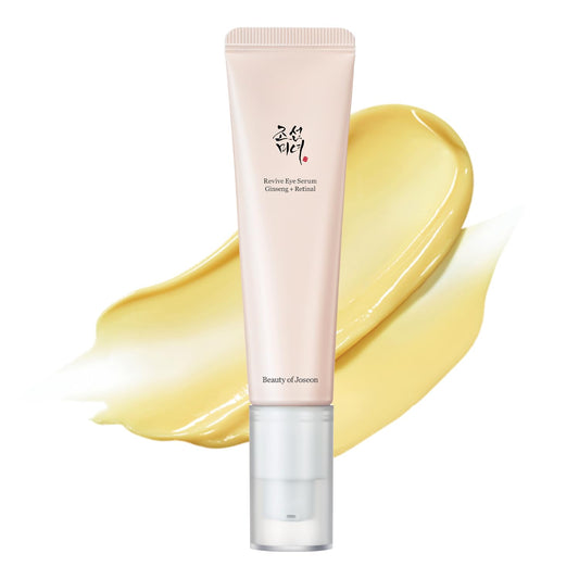 HOTBeauty of Joseon Revive Eye Serum with Retinal Niacinamide Correction for Puffy Eye Bags Fine Lines Dark Circles Wrinkles, Korean Skin Care 30ml, 1.01 fl.oz