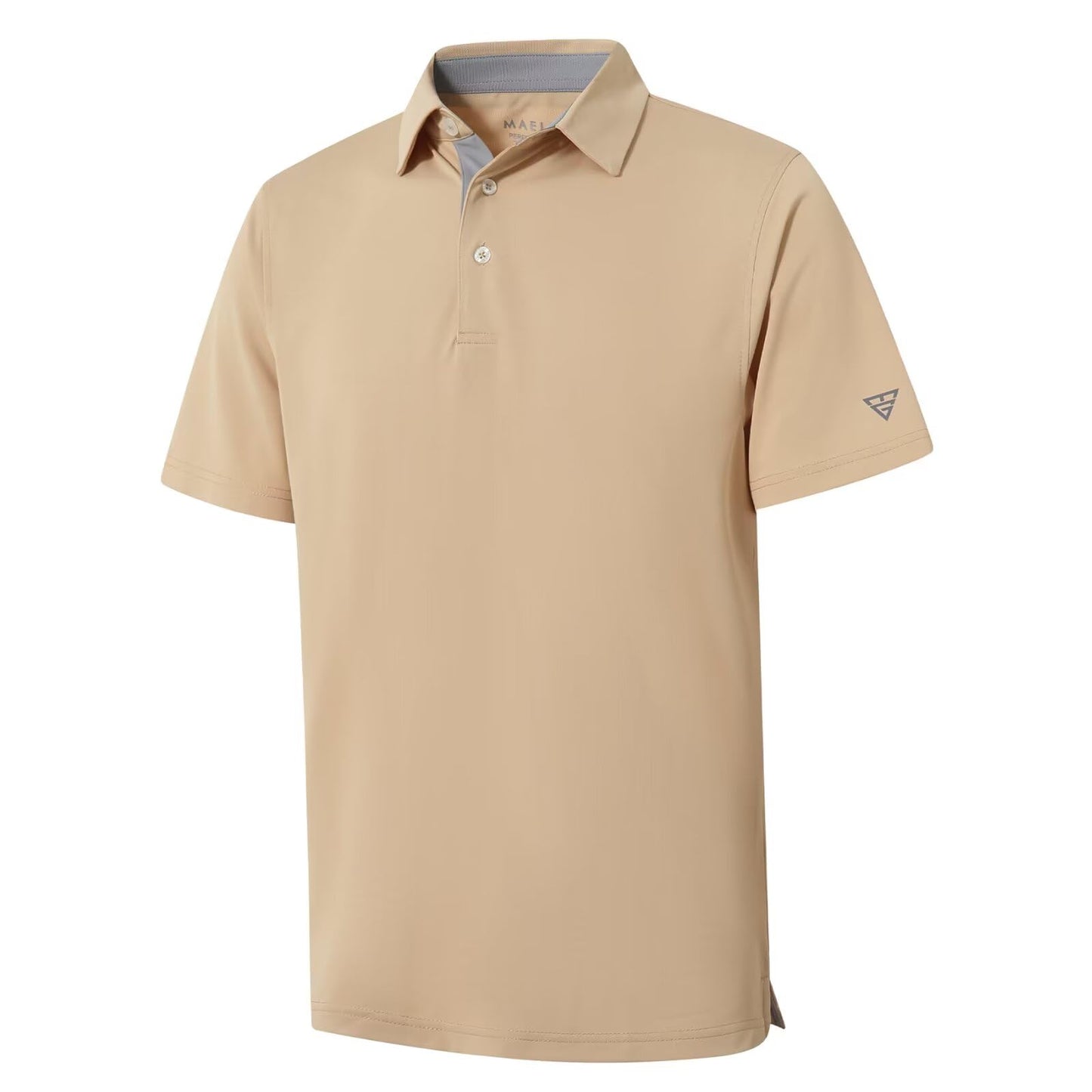 HOTMens Golf Shirt Short and Long Sleeve Moisture Wicking Dry Fit Performance Solid Casual Pique Golf Polo Shirts for Men