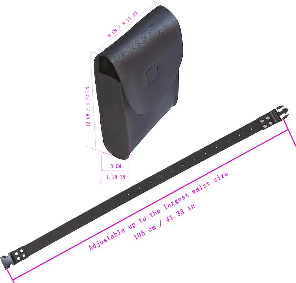 HOTHalloween Costume Belt Adjustable for Cosplay Accessory Black