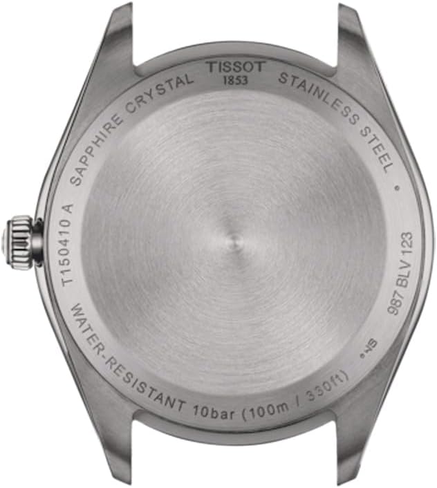 HOTTissot PR 100 40mm, Swiss Quartz Watch for Men, Stainless Steal Case, Blue Dial, T1504101104100