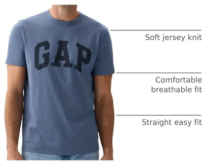HOTGap Mens Everyday Soft Logo Tee
