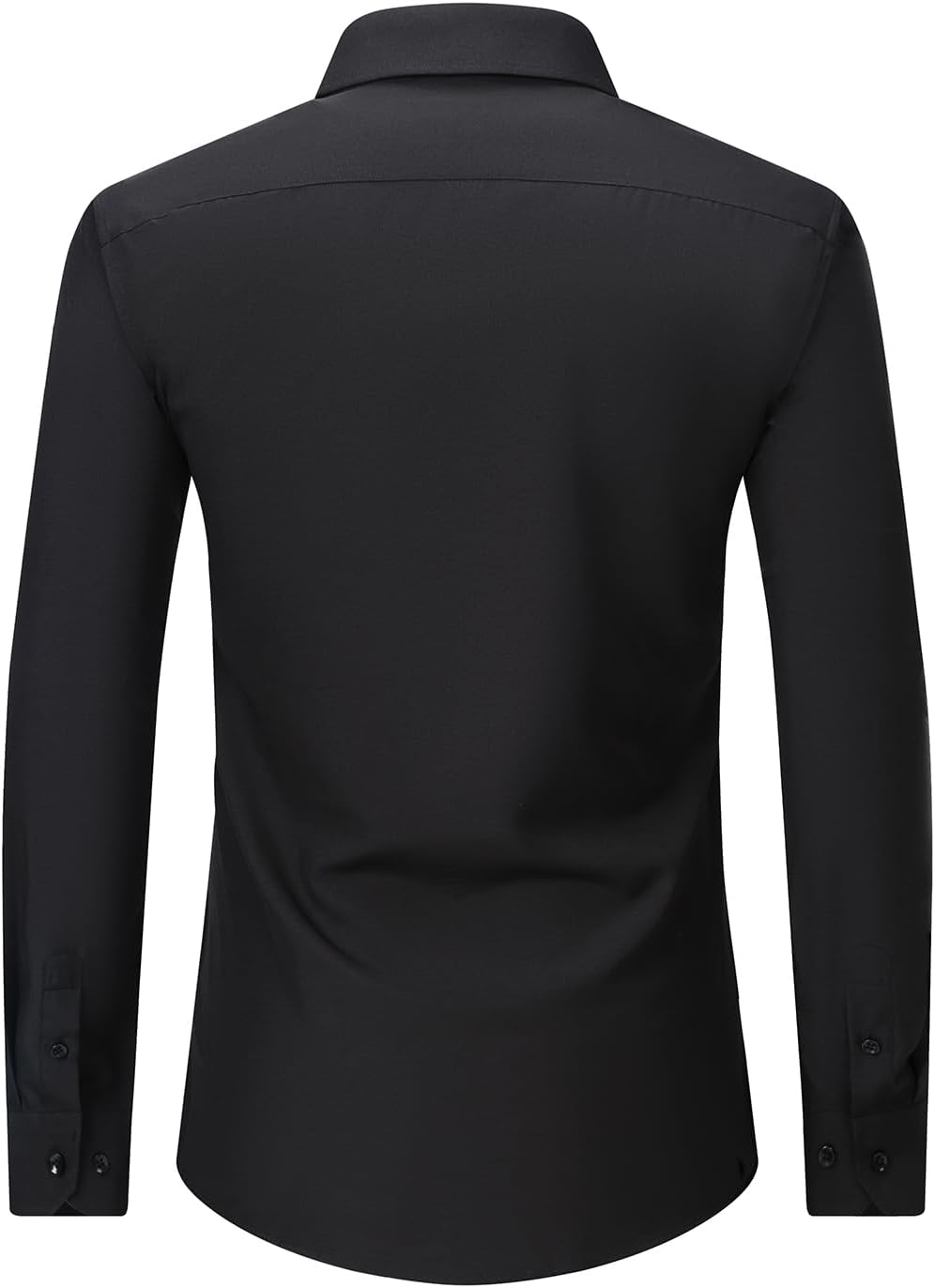 HOTDress Shirts for Men Big and Tall(XL Big-6XL Big Tall) Button Down Long Sleeve Business Casual Collared Shirt
