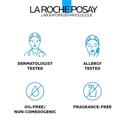 HOTLa Roche-Posay Effaclar Medicated Gel Cleanser, 2% Salicylic Acid Cleanser + LHA + Glycerin, Foaming Acne Face Wash, Helps Clear & Prevent Acne Breakouts, Oil Free, Targets Excess Oil