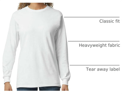 HOTGildan Adult Ultra Cotton Long Sleeve T-Shirt, Style G2400, Multipack