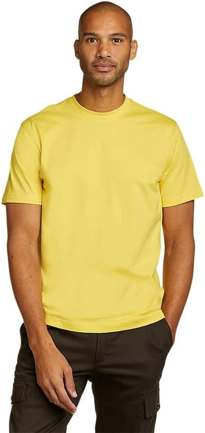 HOTEddie Bauer Men's Legend Wash Classic Short Sleeve Cotton Tee Crewneck T-Shirt