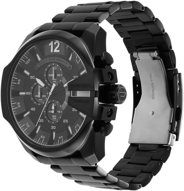 HOTDiesel Mega Chief Watch for Men, Chronograph Men's Watch