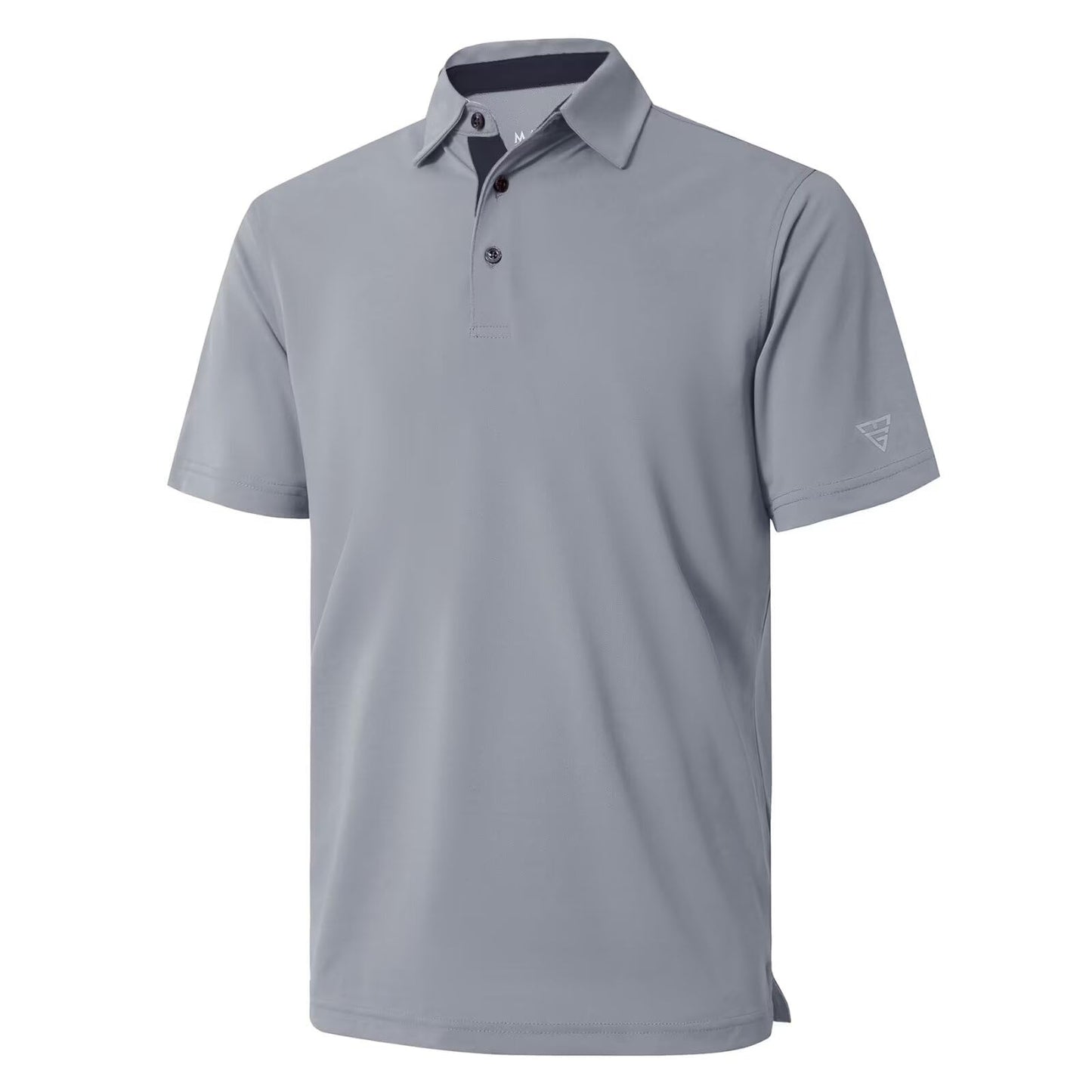 HOTMens Golf Shirt Short and Long Sleeve Moisture Wicking Dry Fit Performance Solid Casual Pique Golf Polo Shirts for Men