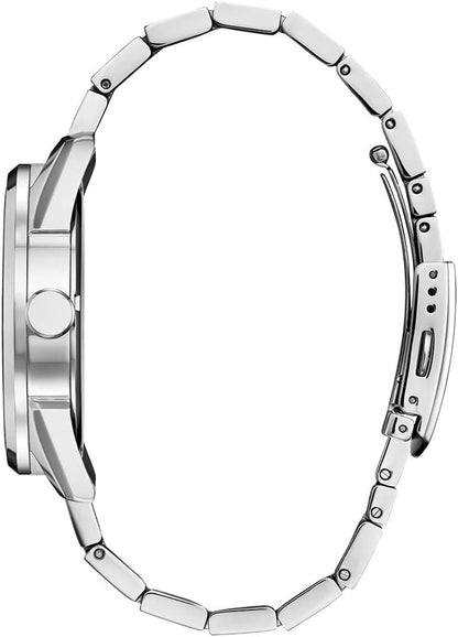 HOTCitizen Men's Classic Eco-Drive Watch with 3-Hand Day and Date