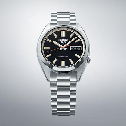 HOTSEIKO 5 Sports SNXS Automatic Black Dial Men's Watch SRPK89K1