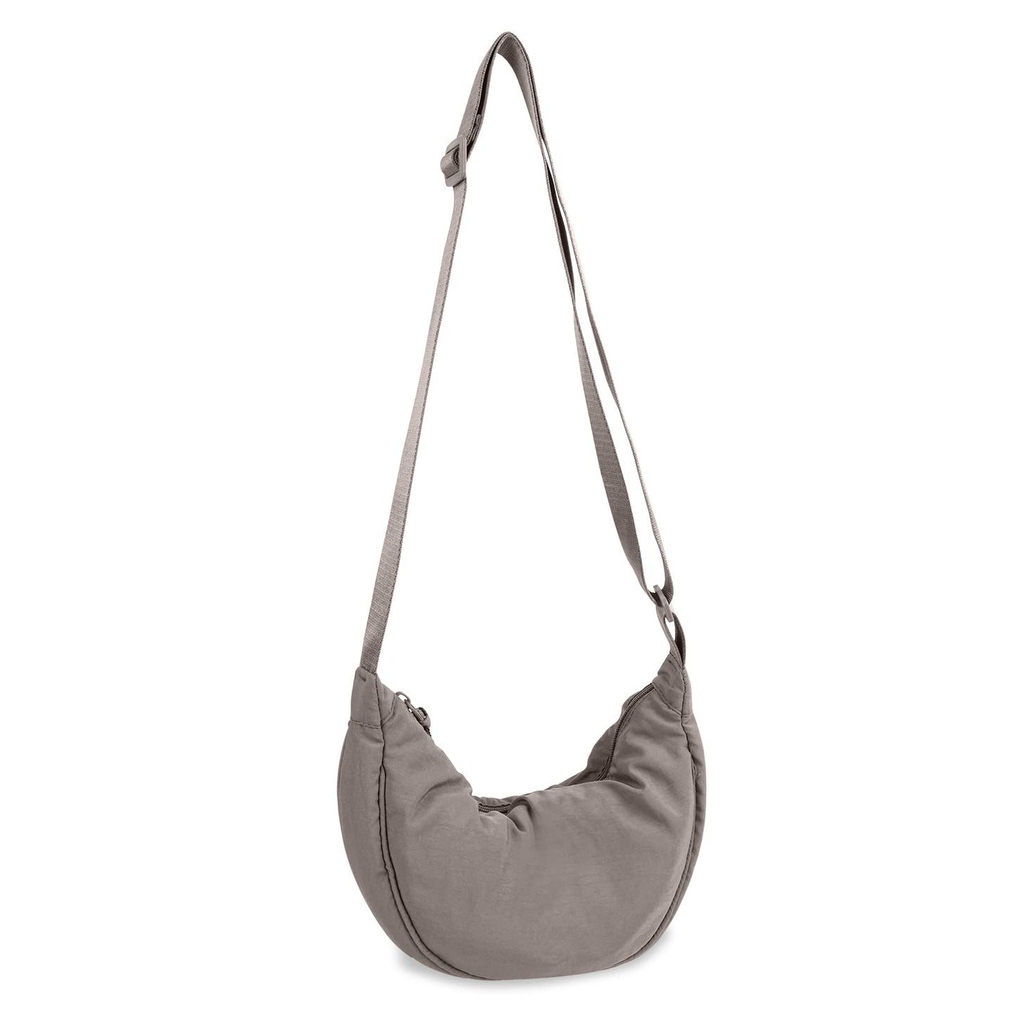 HOTNylon Crescent Crossbody Bag for Women Purses Trendy Men,Small Travel Sling Bag Hobo
