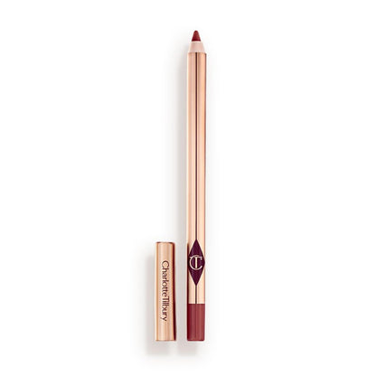 HOTCharlotte Tilbury Lip Cheat Lip Liner Pencil - Gives Lips a Fuller-Looking, Defined Pout - Enriched with Jojoba Oil & Hyaluronic Acid - Waterproof, Smudge-Proof & Transfer-Proof