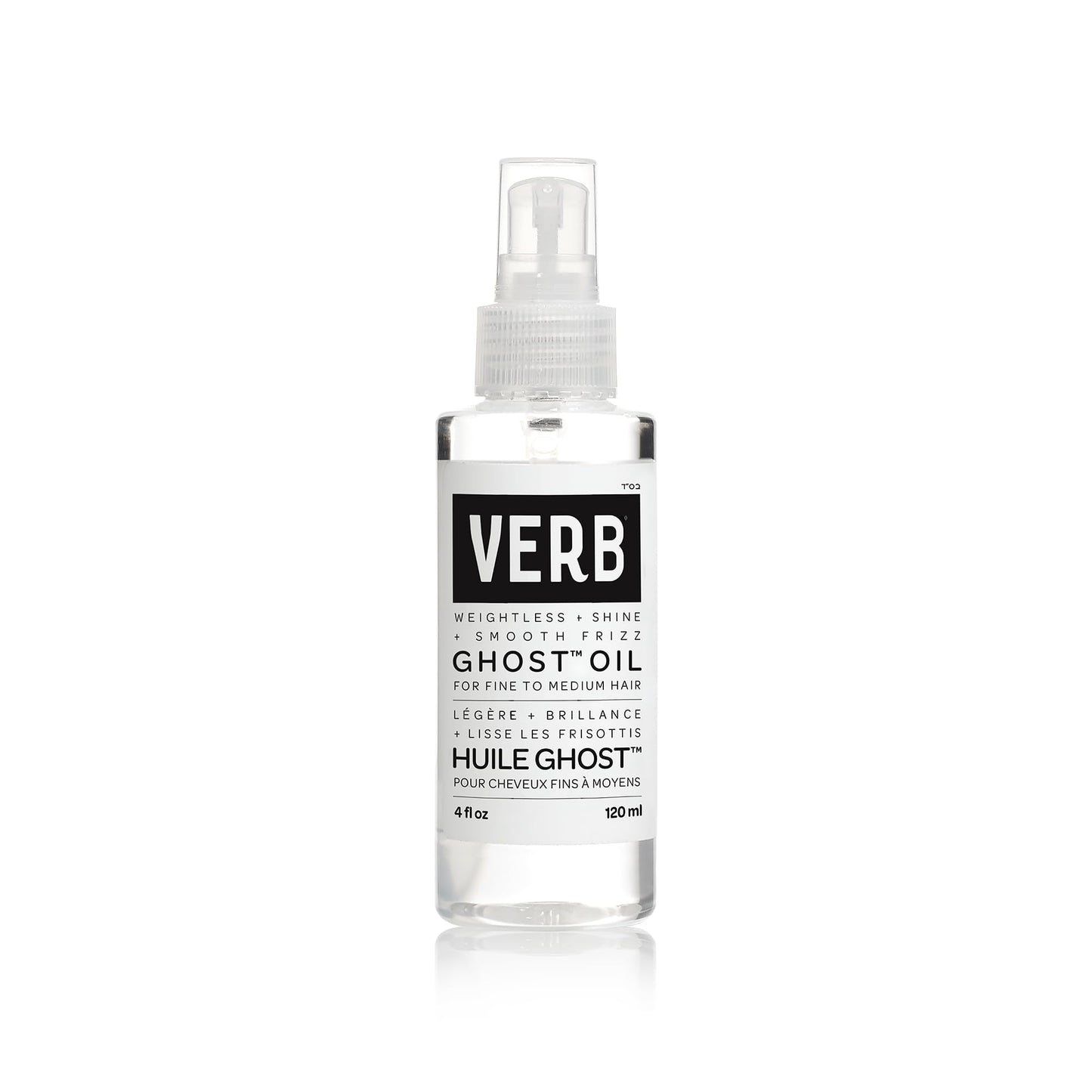 HOTVERB Ghost Oil - Weightless Hair Oil for Fine to Medium Hair - Smooths Frizz, Adds Shine - No Parabens, Gluten or Harmful Sulfates