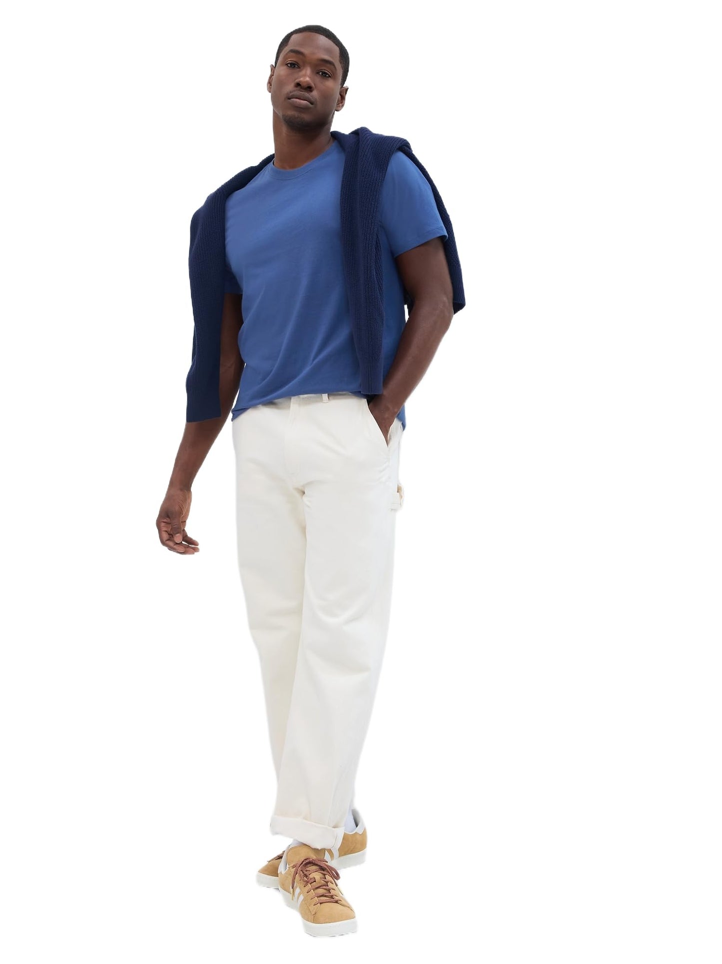 HOTGap Mens Everyday Soft Crewneck T-Shirt Tee