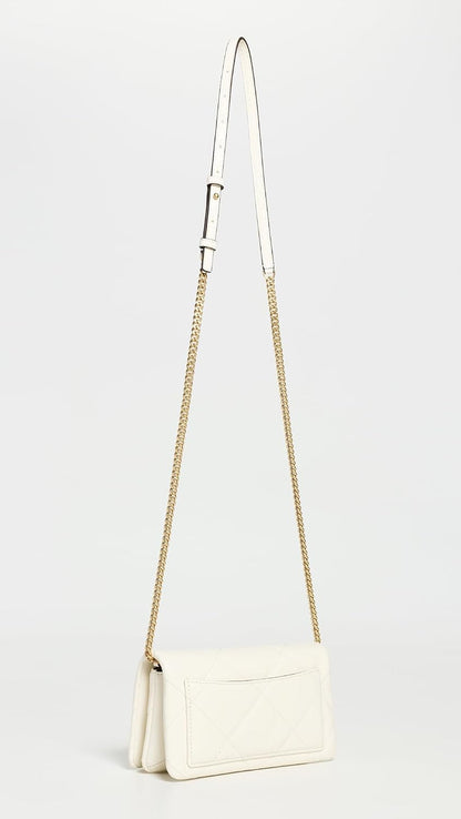 HOTTory Burch Women's Kira Diamond Quilt Chain Wallet