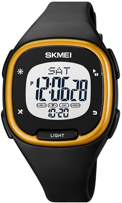 HOTGosasa Men Sports Military Watches Digital Airplane Shaped LED Light Waterproof Watches