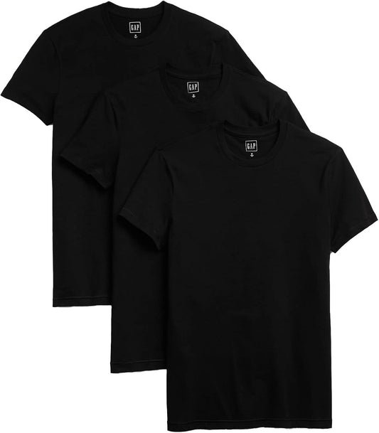 HOTGap Men's Crew Neck T-Shirt (3-Pack)