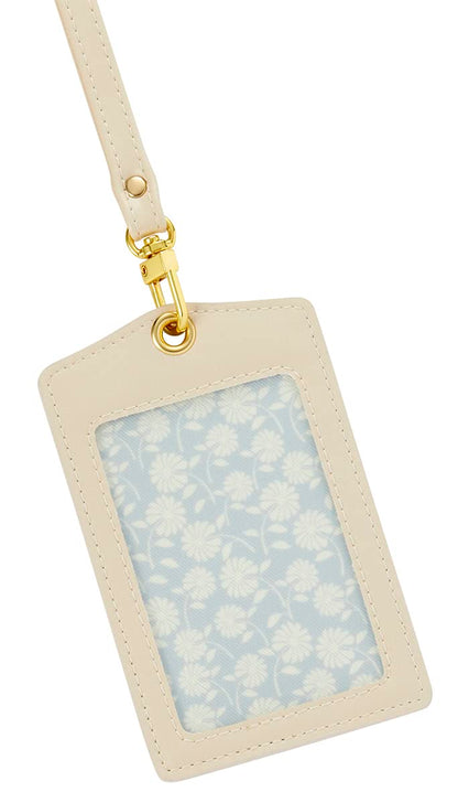 HOTRaymay Fujii GLP1115A Nofes ID Case, ID Card Holder, Vertical Type, Smoky Blue
