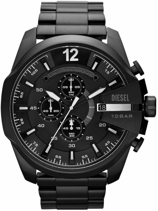 HOTDiesel Mega Chief Watch for Men, Chronograph Men's Watch