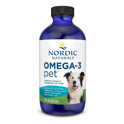 HOTNordic Naturals Omega-3 Pet, 1380mg Fish Oil for Dogs w/EPA DHA, 16oz | Delivers 1380 mg of omega-3s per teaspoon with EPA and DHA to support heart health, immunity, and overall vitality in dogs
