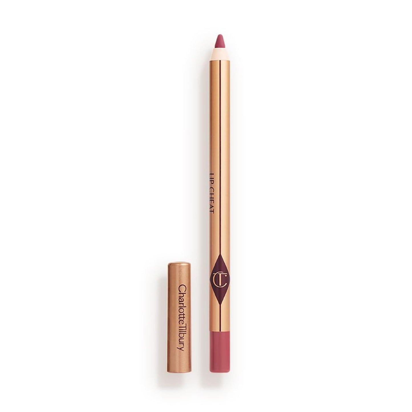 HOTCharlotte Tilbury Lip Cheat Lip Liner Pencil - Gives Lips a Fuller-Looking, Defined Pout - Enriched with Jojoba Oil & Hyaluronic Acid - Waterproof, Smudge-Proof & Transfer-Proof