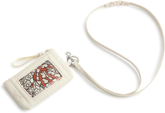 HOTVera Bradley Women's Featherweight Zip Id Pouch W/Breakaway Lanyard