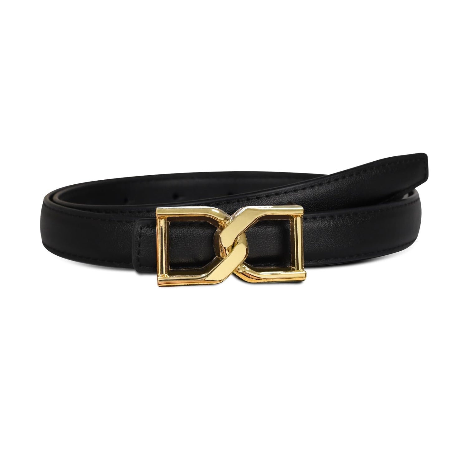HOTAurolran Women's Leather Belt with Buckle - Ideal for Dresses, Jeans, and Coats