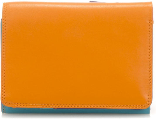 HOTmywalit Tri-Fold Leather Wallet | 8 Card Slots Wallet | ID Window & Coin Pocket | Copacabana | Stylish & Functional Accessory for Men & Women | Perfect for Everyday Use