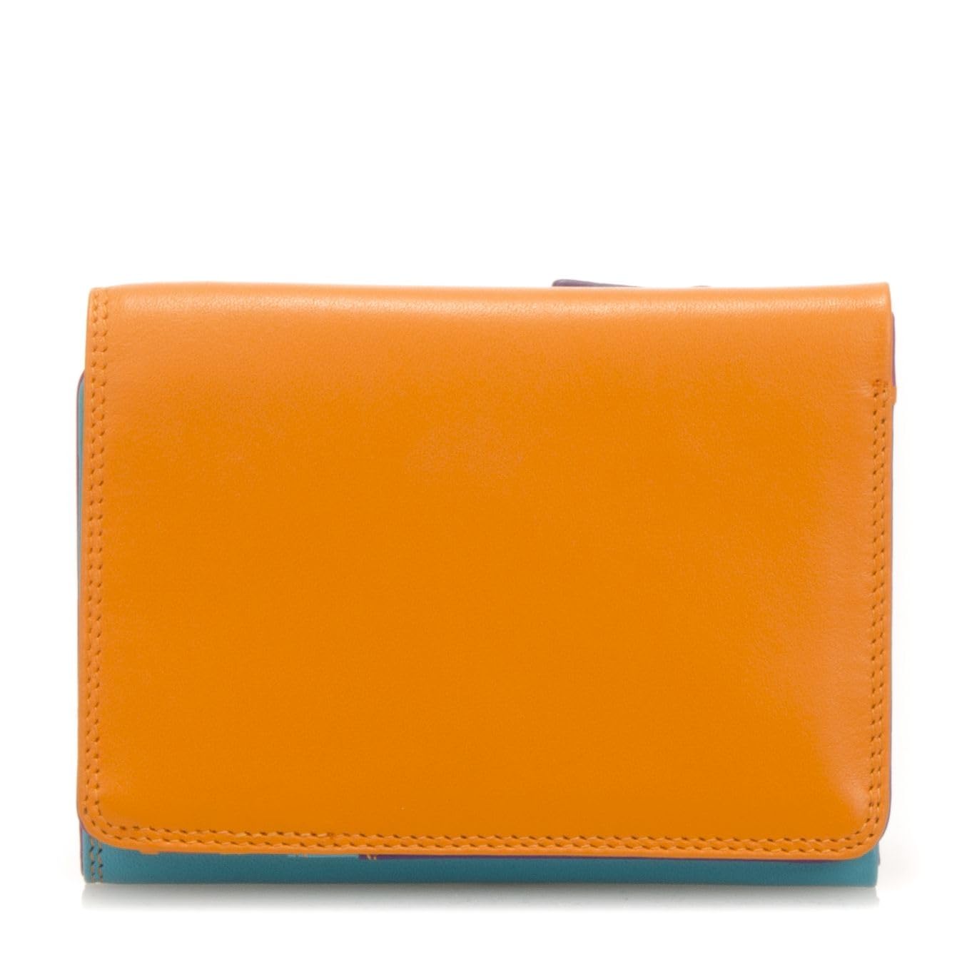 HOTmywalit Tri-Fold Leather Wallet | 8 Card Slots Wallet | ID Window & Coin Pocket | Copacabana | Stylish & Functional Accessory for Men & Women | Perfect for Everyday Use