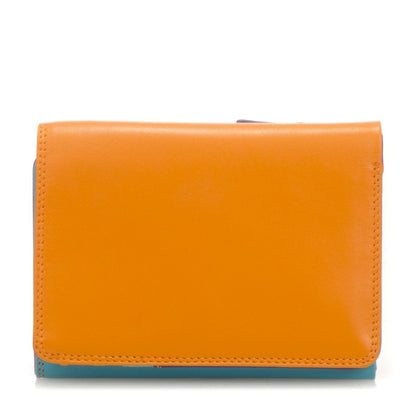 HOTmywalit Tri-Fold Leather Wallet | 8 Card Slots Wallet | ID Window & Coin Pocket | Copacabana | Stylish & Functional Accessory for Men & Women | Perfect for Everyday Use