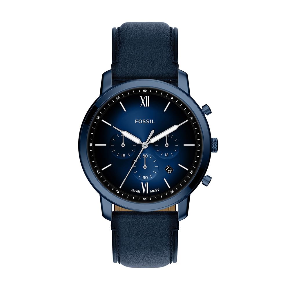 HOTFossil Men's Watch, Neutra Quartz Stainless Steel Chronograph Watch for Men