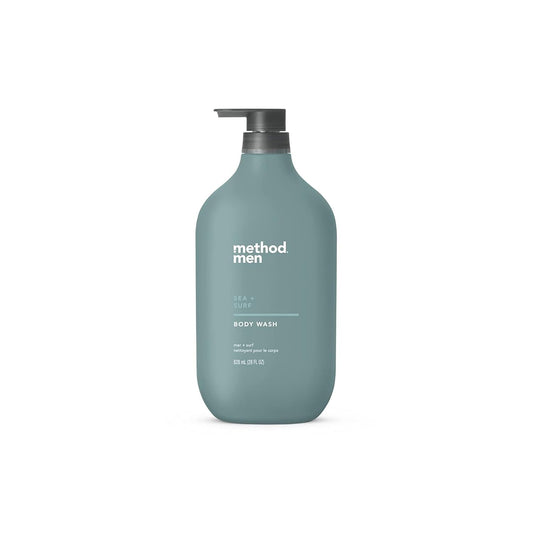 HOTmethod men's Body Wash, Sea + Surf - Moisturizes & Cleanses, Made without Parabens or Phthalates, Cruelty-Free, 28 fl oz