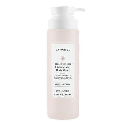 HOTNaturium The Glow Getter Multi-Oil Hydrating Body Wash, Gentle Cleanser, 16.9 oz