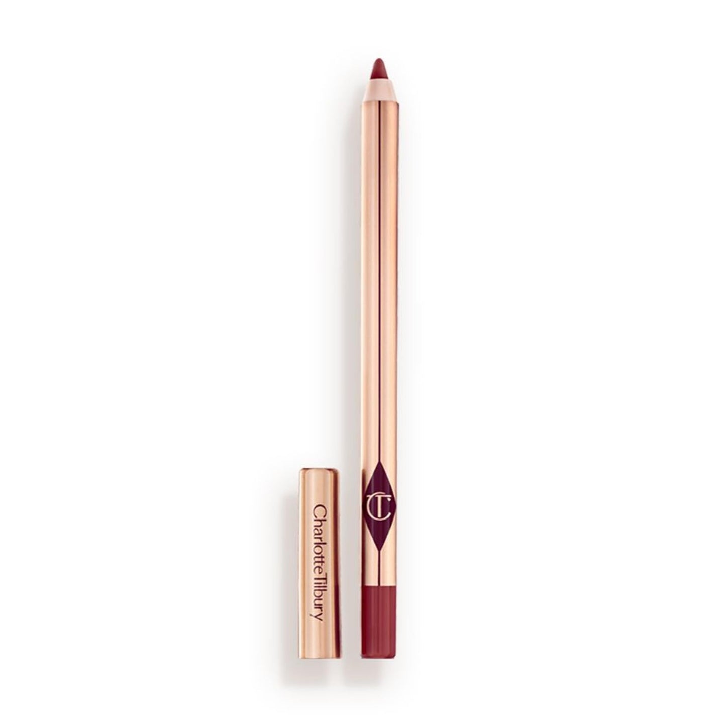 HOTCharlotte Tilbury Lip Cheat Lip Liner Pencil - Gives Lips a Fuller-Looking, Defined Pout - Enriched with Jojoba Oil & Hyaluronic Acid - Waterproof, Smudge-Proof & Transfer-Proof