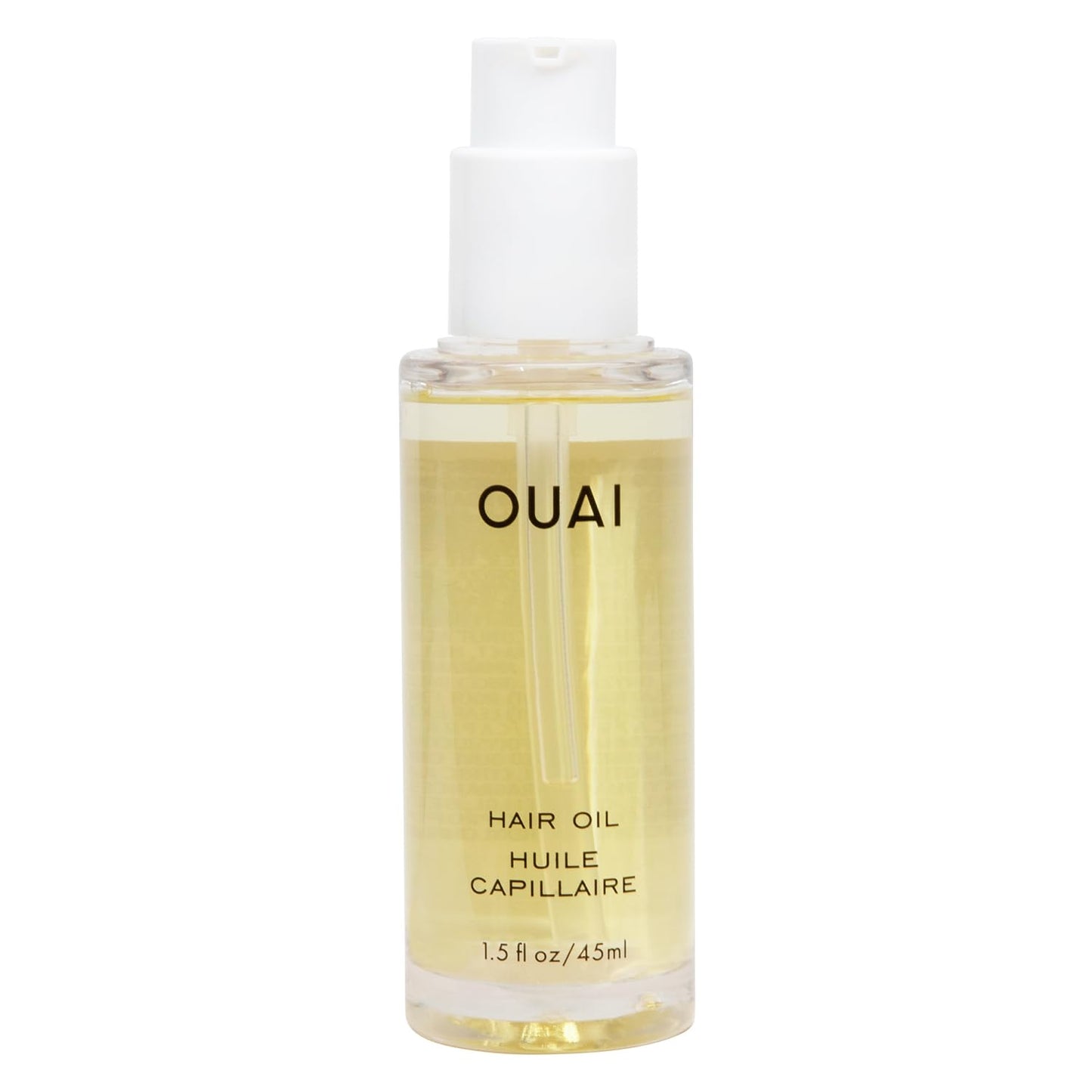 HOTOUAI Hair Oil - Hair Heat Protectant Oil for Frizz Control - Adds Shine and Smooths Split Ends - Color Safe Formula - Paraben, Phthalate and Sulfate Free (1.5 fl oz)