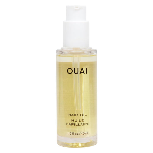 HOTOUAI Hair Oil - Hair Heat Protectant Oil for Frizz Control - Adds Shine and Smooths Split Ends - Color Safe Formula - Paraben, Phthalate and Sulfate Free (1.5 fl oz)