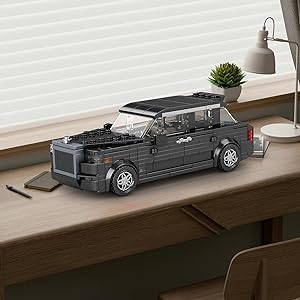 Reobrix 790 Rolls-Royce CULLINAN Toy Car Building Blocks, Model Car Kit for Display and Collectible, Building Toy for Boys and Adults, Compa