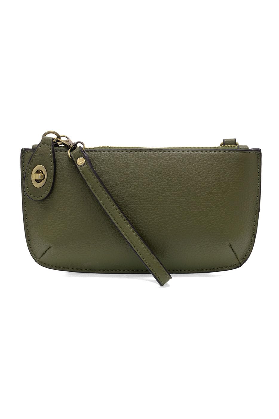 HOTJoy Susan Women's Fashion Purse Mini Crossbody Wristlet Clutch Handbag - Stone