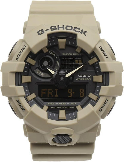 HOTCasio Men's 700UC Series G-Shock Quartz 200M WR Shock Resistant Resin Strap and Case