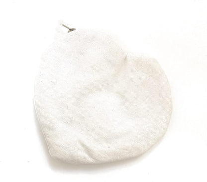 HOTBRIDE Beaded Coin Purse, Bridal Coin Pouch White Beaded Wallet, Bridal Gifts, Heart Shaped Pouch