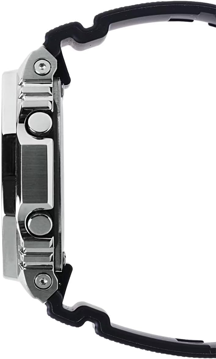 HOTG-Shock Casio G-Steel Solar Connected Green Dial Black Resin Strap Watch - GBM2100A-1A3