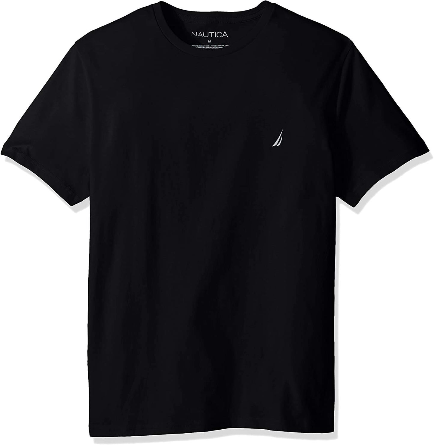 HOTNautica Men's Short Sleeve Solid Crew Neck T-Shirt Shirt