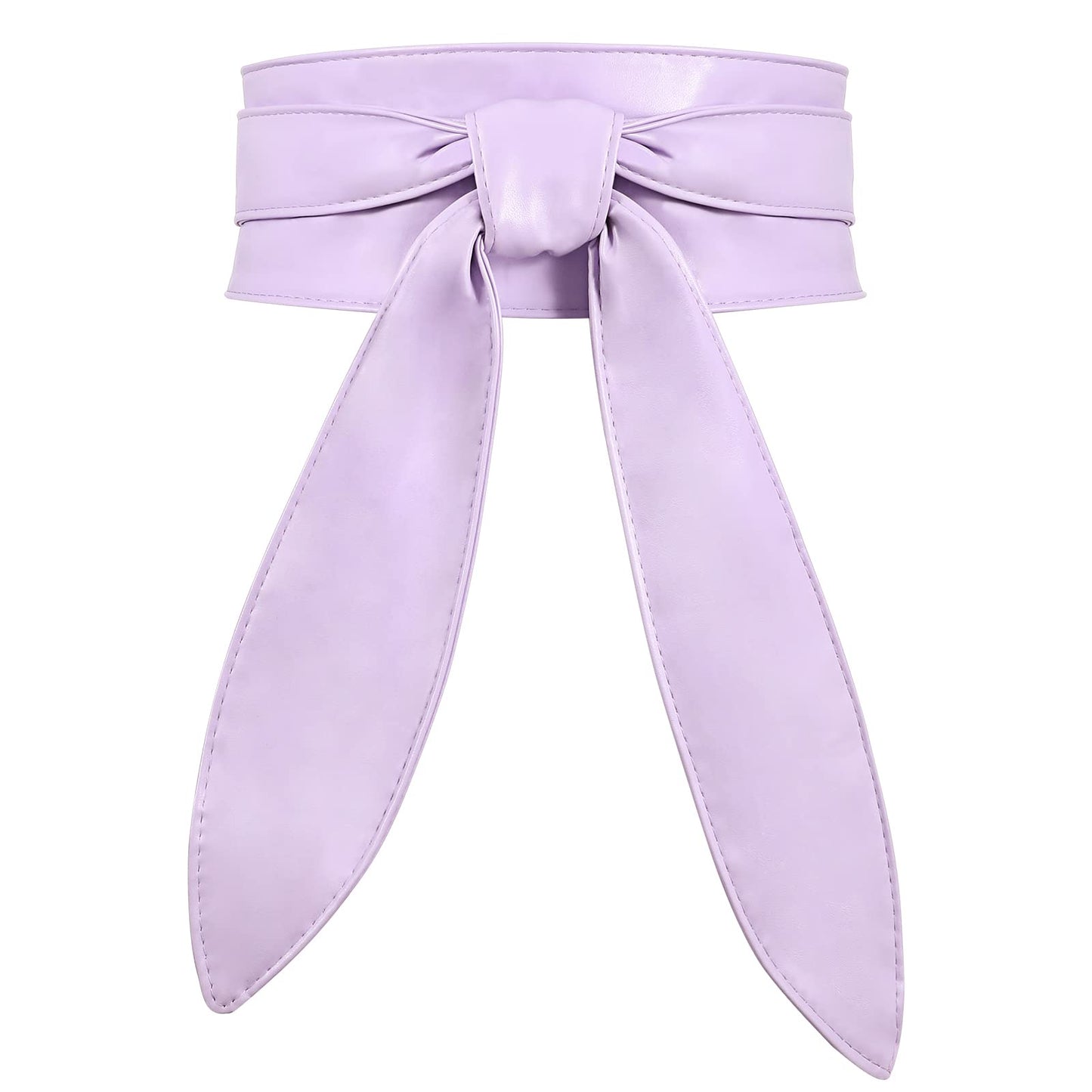 HOTWHIPPY Women Obi Belt Fashion Wrap Around Wide Waistband Knotted Belt for Dress