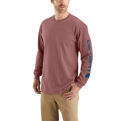 HOTCarhartt Men's Dearborn Loose Long-Sleeve Logo T-Shirt Closeout