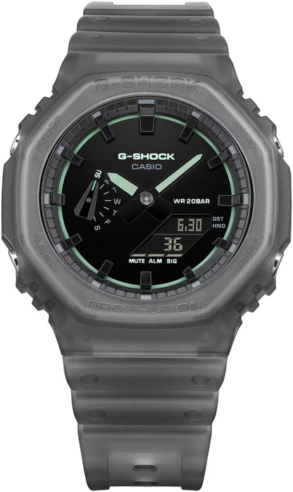 HOTCasio G-Shock Smoke Light Analog-Digital Gray Resin Watch GA2100K-1A